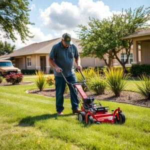 lawn mowing service raleigh tx