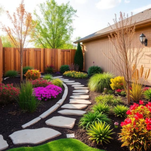 xeriscape front yard raleigh native plants