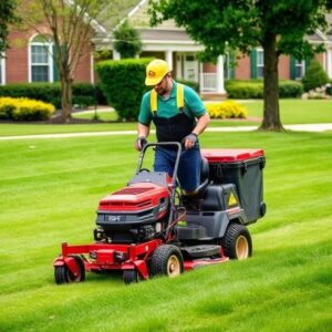 Residential lawn care service in Raleigh North Carolina
